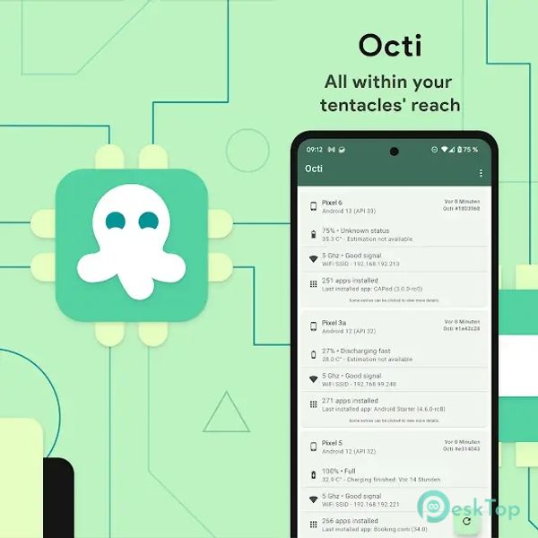 Octi - Multi-Device Monitor 1.0.2-rc0 APK MOD Descarga gratuita completa