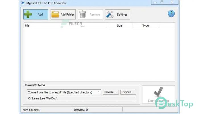 Mgosoft TIFF To PDF Converter  8.8.0 完全アクティベート版を無料でダウンロード