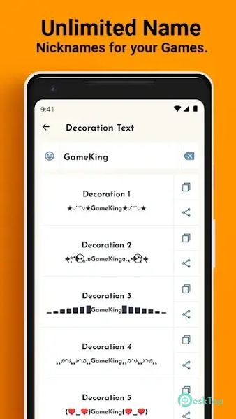 Name Generator - Nickname Fire 1.6 APK MOD 完整免费下载