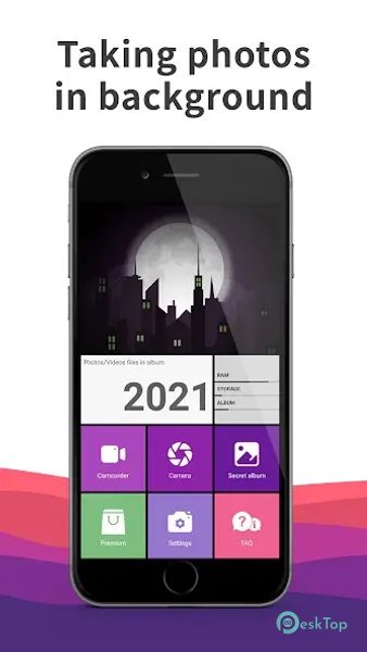 NinjaCam: Camera in Background