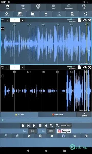 Audiosdroid Audio Studio 3.2.7 APK MOD Полная бесплатная загрузка