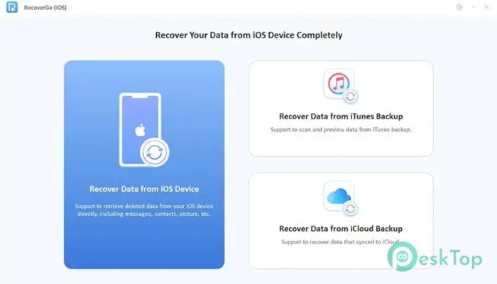 iToolab RecoverGo iOS Data Recovery