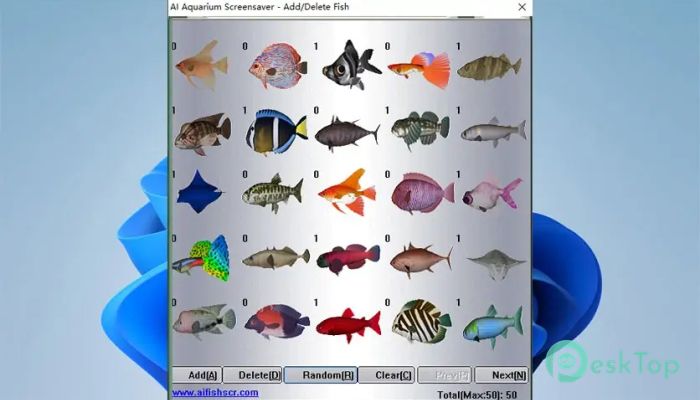 تحميل برنامج AI Aquarium Screensaver  1.3.1 برابط مباشر