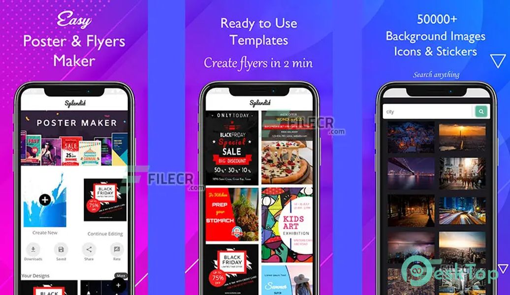 Poster maker, Flyer, Banner 3.7 APK MOD Unlocked (Full) Free Download