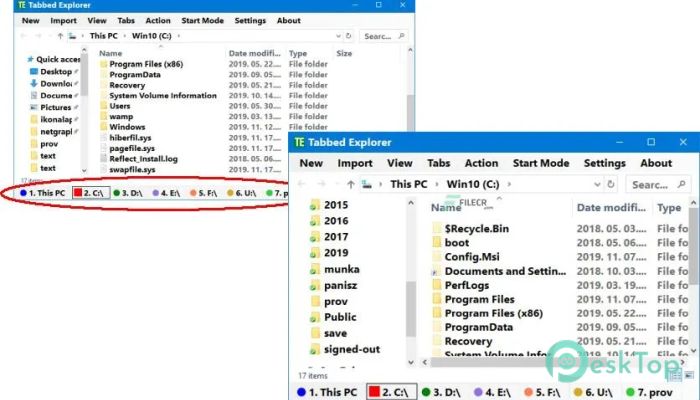 تحميل برنامج Tabbed Explorer 1.2.0.5 برابط مباشر