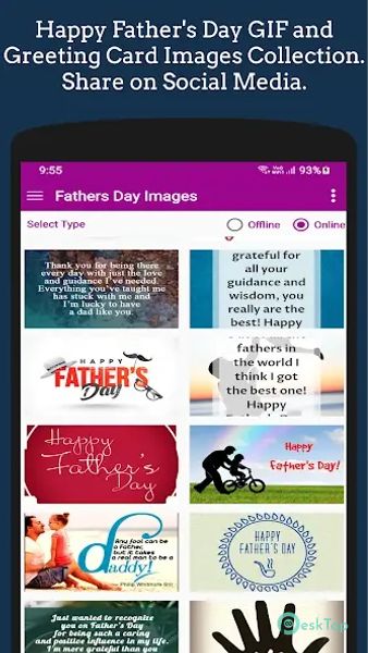 Father's Day GIF Greeting 1.10 APK MOD تحميل مجاني كامل