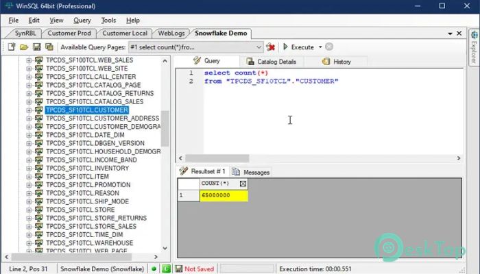 Synametrics Technologies WinSQL 18.0.283 Tam Sürüm Aktif Edilmiş Ücretsiz İndir