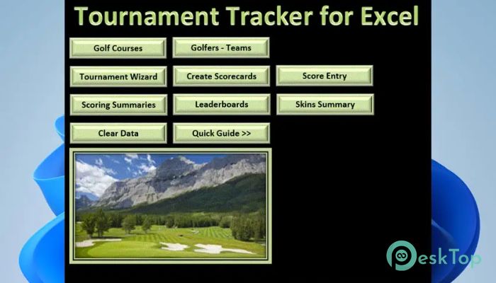 Tournament Tracker 1.1.0.0 for Excel 完全アクティベート版を無料でダウンロード