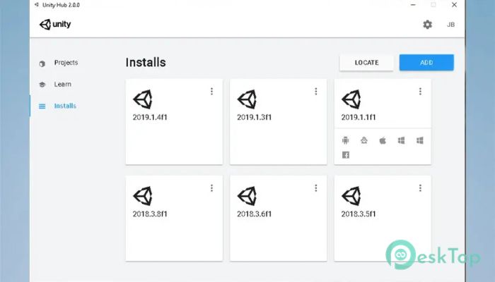 Descargar Unity Hub 1.0 Completo Activado Gratis