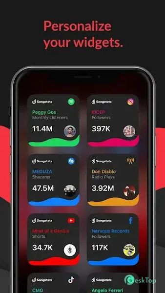 Songstats: Music Analytics 6.0.5 APK MOD Unlocked (Full) Free Download