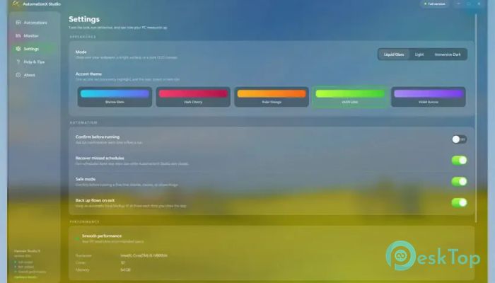 Скачать AutomationX Studio 1.0.0 полная версия активирована бесплатно