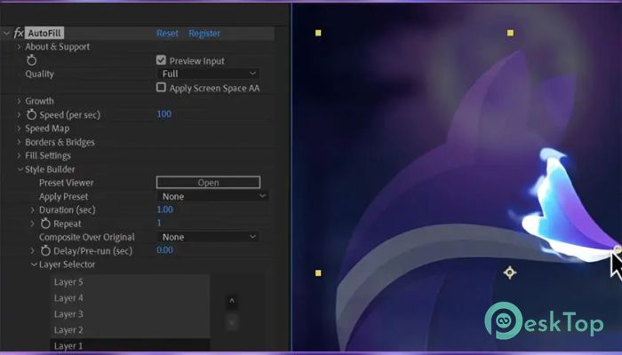 تحميل برنامج Aescripts AutoFill 2.0.2 for After Effects برابط مباشر