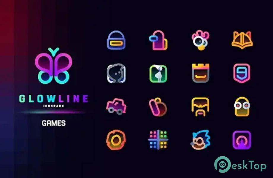 GlowLine Icon Pack 3.8 APK MOD Descarga gratuita completa