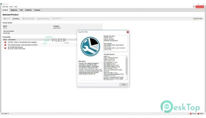 تحميل برنامج Volvo Premium Tech Tool 2.7.116 Update Full برابط مباشر