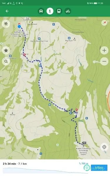 Organic Maps: Hike Bike Drive 25081020 APK MOD Tam Ücretsiz İndir