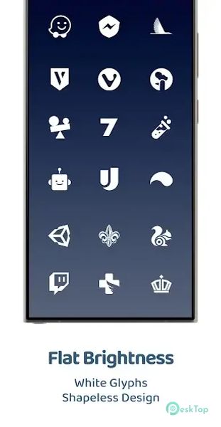 Télécharger White Moonlight Icon Pack 5.1 APK MOD Gratuitement et Complet