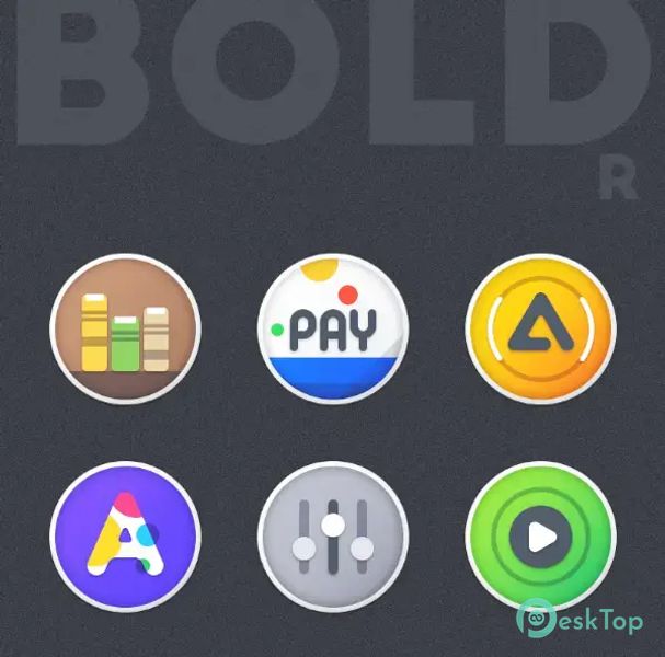Boldr Icon Pack 2.9.9 APK MOD Descarga gratuita completa