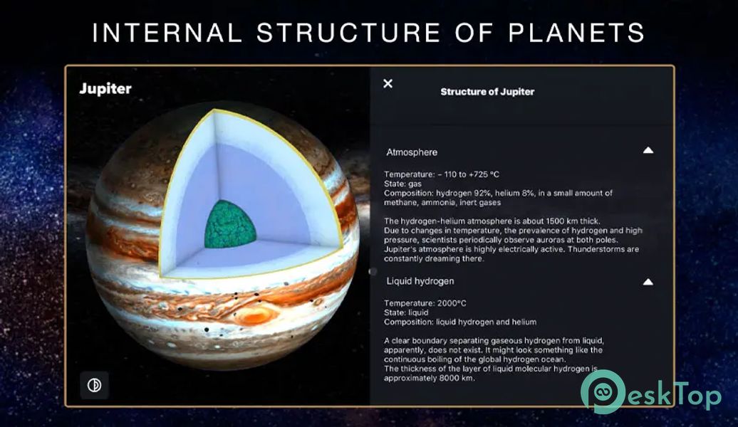 3D Solar System - Planets View