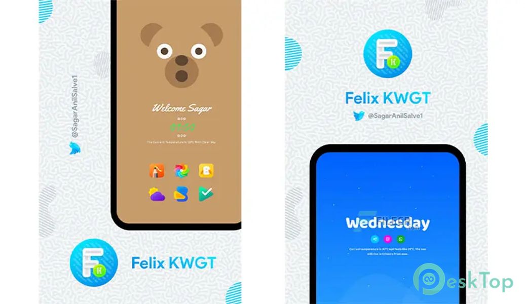 Felix KWGT v13.0.0 APK MOD Tam Ücretsiz İndir
