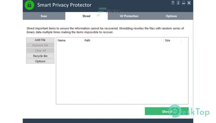 Smart Privacy Protector 4.1 完全アクティベート版を無料でダウンロード