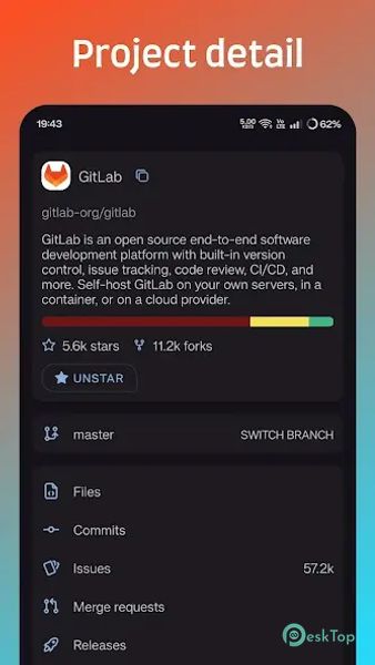 LabNex for GitLab 6.0.0 APK MOD Tam Ücretsiz İndir