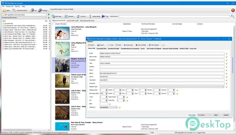 تحميل برنامج 3delite DSD Tag Editor And Converter 1.0.4.4 برابط مباشر