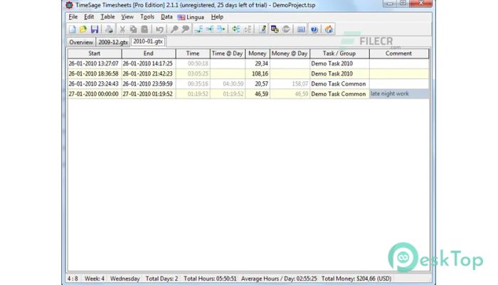 Download MicroSys TimeSage Timesheets 2.3.3 Free Full Activated