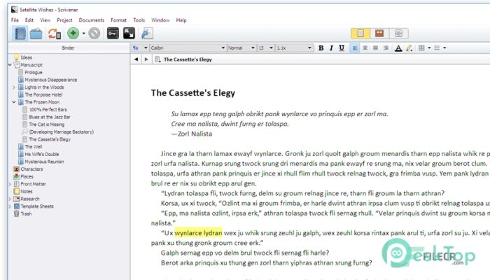 Download Scrivener 3.1.4.0 Free Full Activated