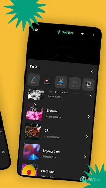 Splitter: Vocal Remover & More 1.2.22 APK MOD تحميل مجاني كامل