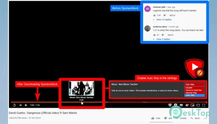 SponsorBlock 6.1 完全アクティベート版を無料でダウンロード