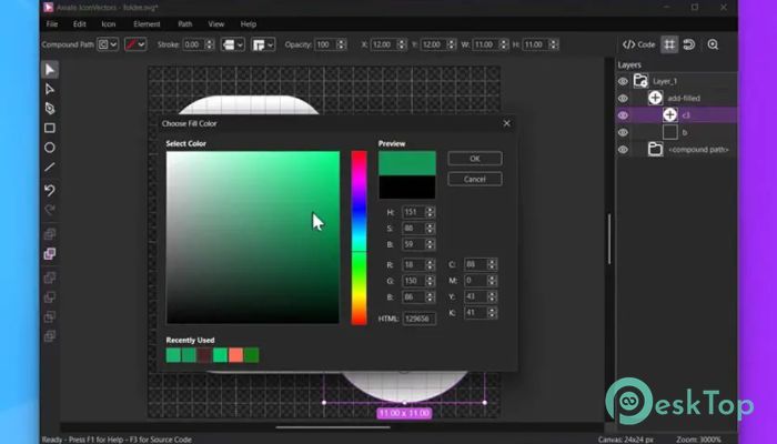 下载 Axialis IconVectors Pro  1.10 免费完整激活版