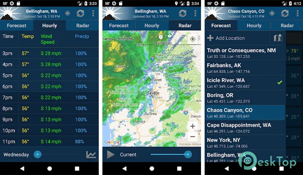 NOAA Weather Unofficial Pro v2.12.0 APK MOD Полная бесплатная загрузка