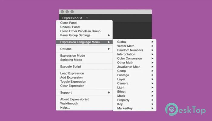 تحميل برنامج Aescripts - Expressionist 1.5.6 برابط مباشر