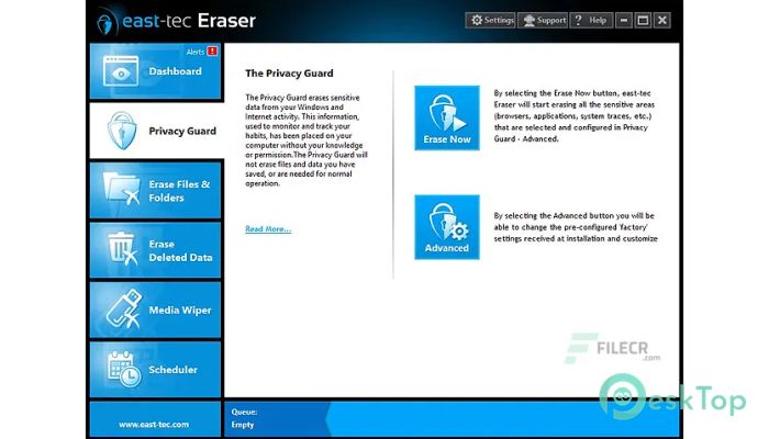 Скачать East-Tec Eraser  13.3.0.9257 полная версия активирована бесплатно