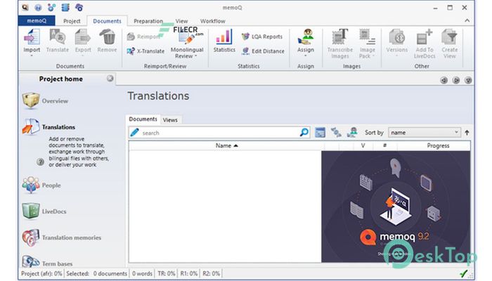 Kilgray memoQ Translator Pro 9.12.9 完全アクティベート版を無料でダウンロード