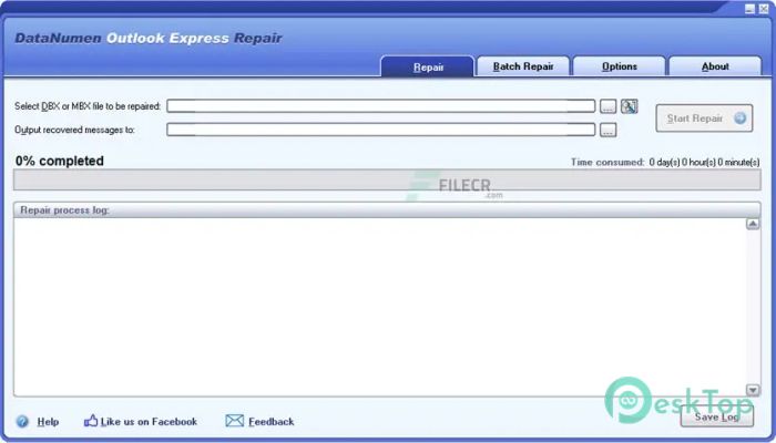 Скачать DataNumen Outlook Express Repair 2.3.0 полная версия активирована бесплатно