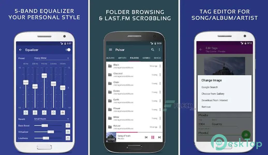 Pulsar Music Player Pro 1.13.4 build 275 APK MOD Unlocked (Full) Free Download