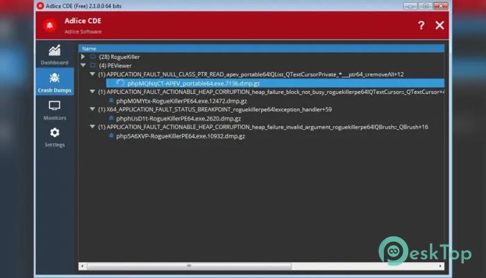 Download Adlice Crash Dump Extractor (CDE) 1.0 Free Full Activated