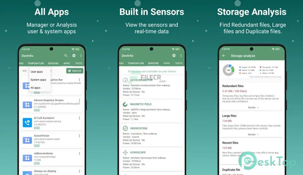 Device Info - View phone info 3.3.7.1 APK MOD Tam Ücretsiz İndir