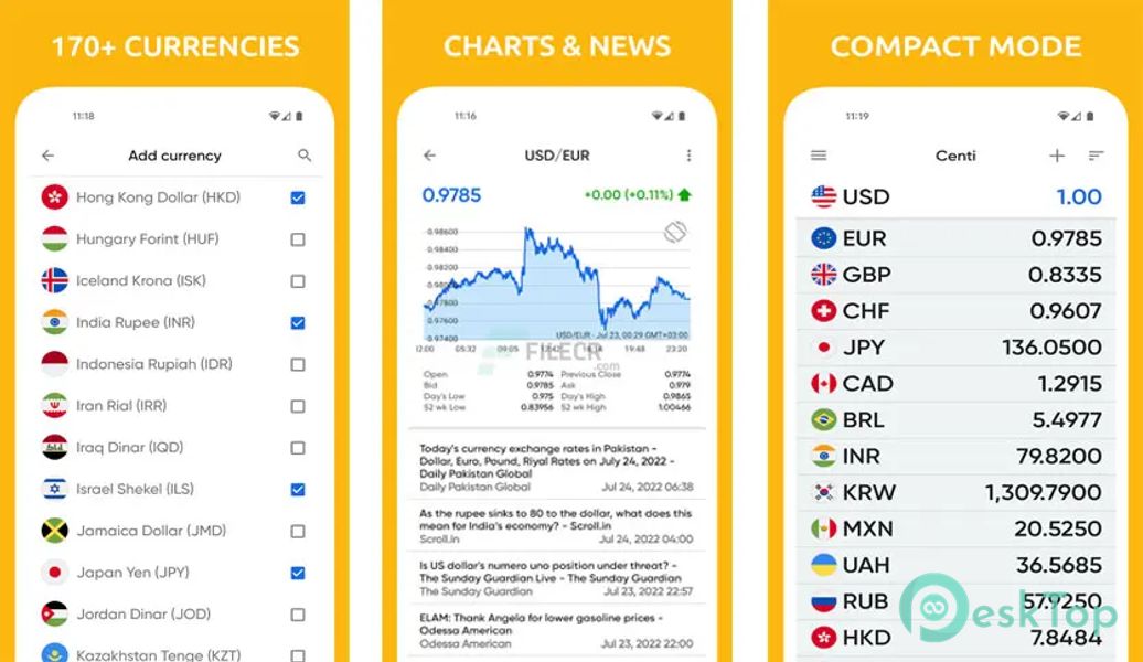 Centi PRO - Currency Converter 7.1.1 APK MOD Descarga gratuita completa
