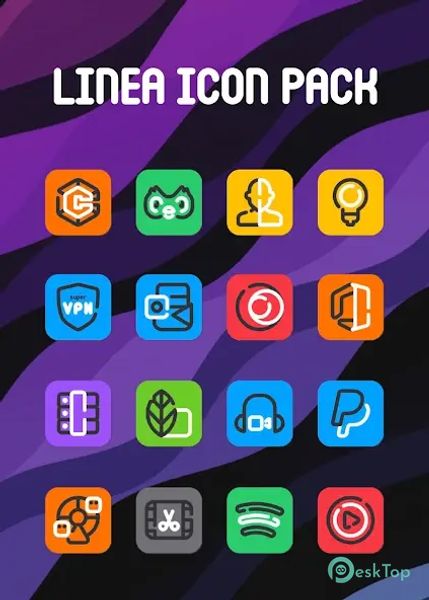 Linea - Icon Pack 68 APK MOD フル無料ダウンロード