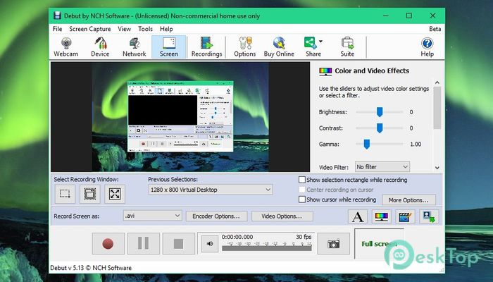  تحميل برنامج NCH Debut Video Capture Professional 8.61 برابط مباشر