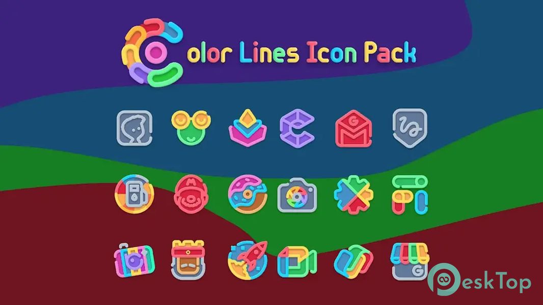 Color Line - Vibrant Icon Pack