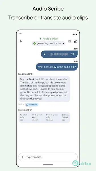 Google AI Edge Gallery 1.0.5 APK MOD تحميل مجاني كامل