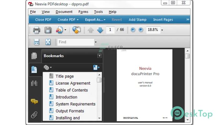  تحميل برنامج Neevia PDFdesktop  7.0.0.0 برابط مباشر