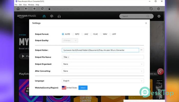 Pazu Amazon Music Converter 1.9.1 Tam Sürüm Aktif Edilmiş Ücretsiz İndir