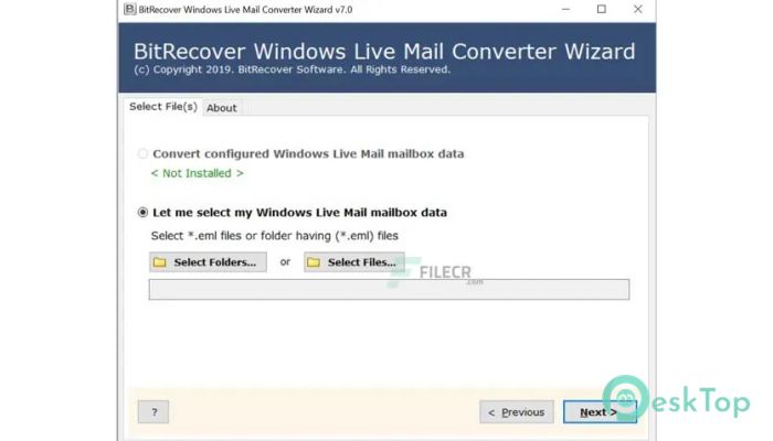  تحميل برنامج BitRecover Windows Live Mail Converter Wizard  7.5 برابط مباشر