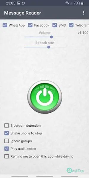Message Reader - Reads aloud 4.29 APK MOD Tam Ücretsiz İndir