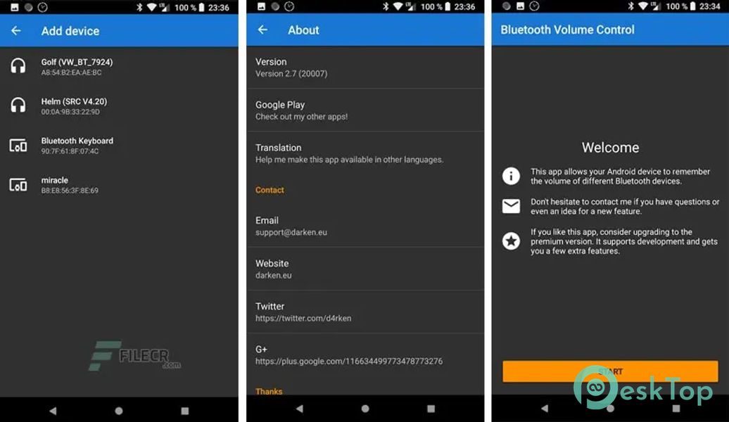 Bluetooth Volume Manager 3.0.3-rc0 APK MOD تحميل مجاني كامل