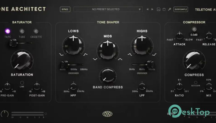 Скачать Teletone Audio Tone Architect  1.0.0 полная версия активирована бесплатно